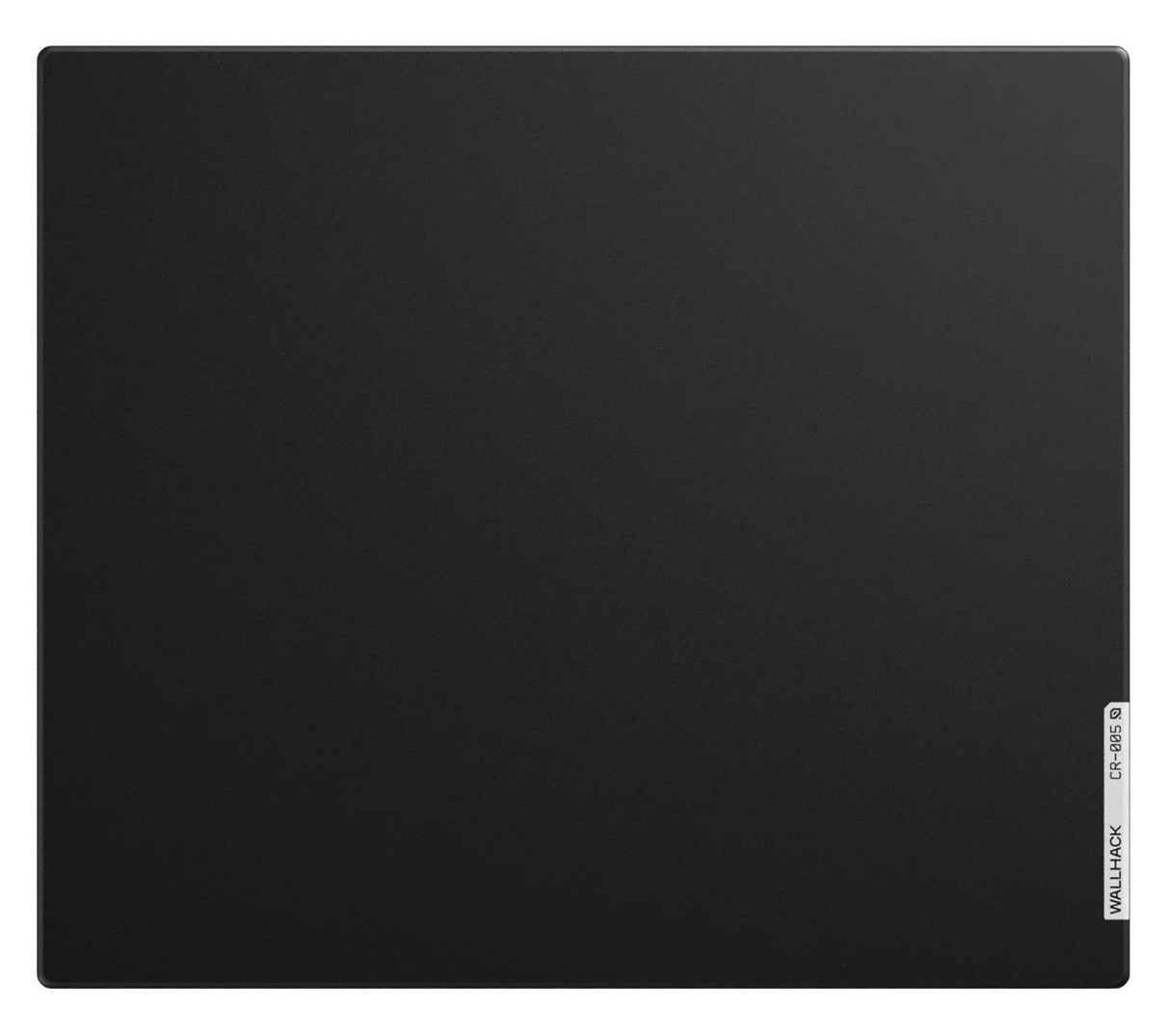 Tapis de souris WALLHACK CR-005 noir en tissu de précision pour souris gaming
