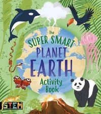 The Super Smart Planet Earth Activity Book by Gemma Barder (English) Paperback B
