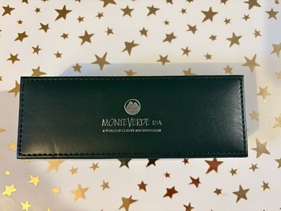 Monteverde Fountain Pen BOX ONLY, Green and White  Empty Box Only 