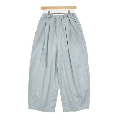 studio clip Wide Easy Pants Product Wash Linen Blend Pants Light blue 6-0222M 