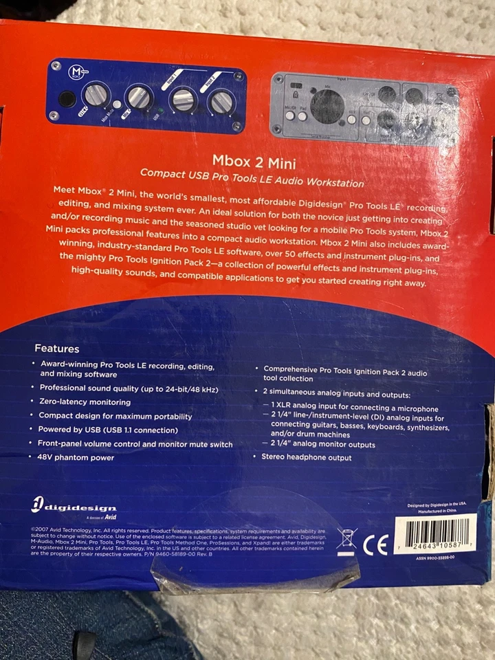 DIGIDESIGN M BOX 2 MINI - Image 3 of 4