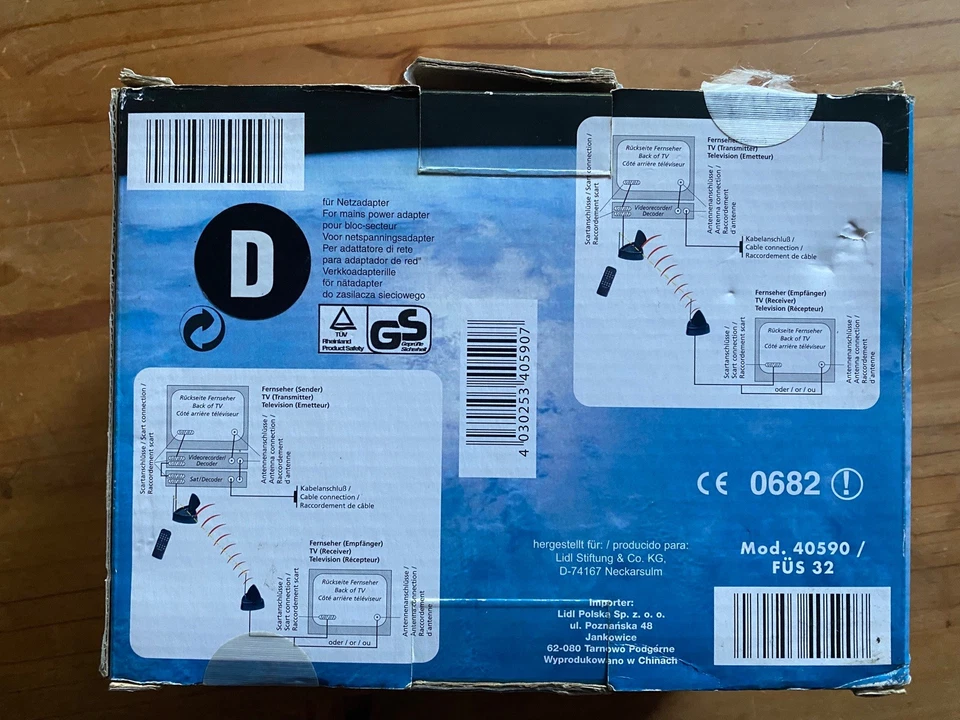 Welltech Funkübertragungsset, Videosender Modell 40590/FÜS 32 - Bild 3 von 4