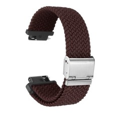 16mm Nylon Watch Strap, Bright Pink Steel Buckle