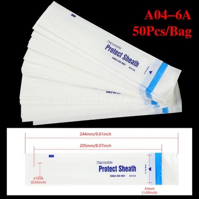 Dental A04-6A Disposable Protect Sheath Intraoral Camera Cover 100/200/300/500Pc