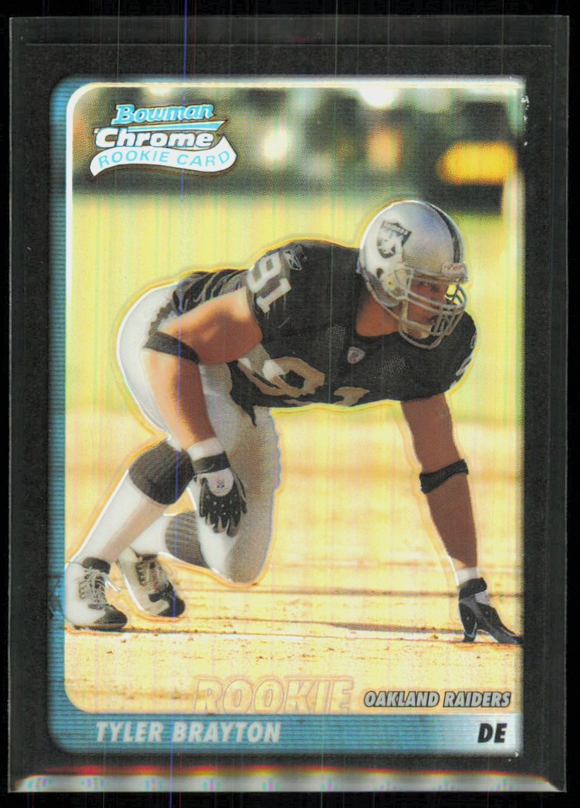 Tyler Brayton Bowman Chrome #220 Base