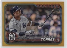 2024 Topps Series 1 Gold Foil Gleyber Torres #210 02ri