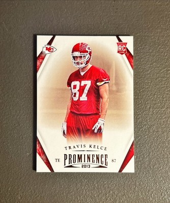 2013 Panini Prominence Travis Kelce RC Kansas City Chiefs #192 Rookie