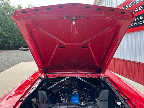 1965 Ford Mustang Convertible I6 Auto Power Steering Rangoon Red - Picture 18 of 40