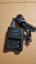 Sony AA or AAA Ni-MH Battery Charger with Power Cord BC-CS2A Genuine SONY