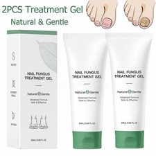 2PCS Nail Fungus Treatment Gel, Restorative Nail Repair for Damaged Nails 20MLx2