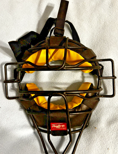 RAWLINGS ADULT PWMX CATCHERS OR UMPIRES MASK BASEBALL SOFTBALL Good Condition - Picture 9 of 15