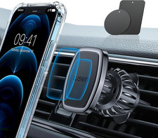Magnetic Phone Holder for Car - Upgraded Clip Ultra 6 Strong Magnets, Phone Magn
