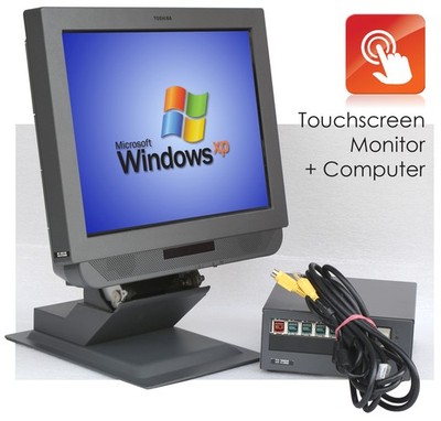 IBM TOSHIBA 4838-330 15'' 38cm TOUCHSCREEN ALL-IN-ONE 2GB RAM  169GB WINDOWS XP