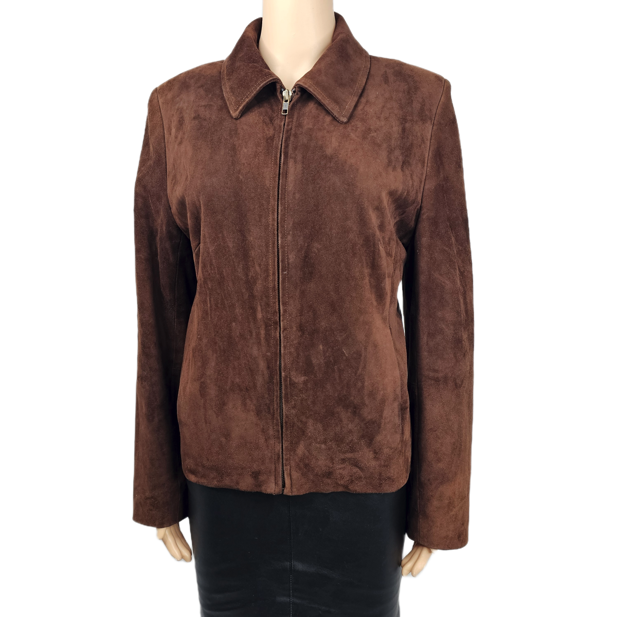 Vintage Burberry Womens Brown Suede Jacket Size UK 12 | eBay UK