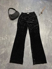 Saint laurent Wide leg velvet trousers womens rrp 975 