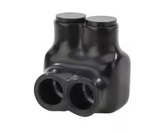 1/0-14 AWG Insulated Tap Connector, Black
