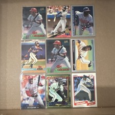 Fleer Topps Upper Deck Deion Sanders Reds Braves Yankees 9 Card Lot