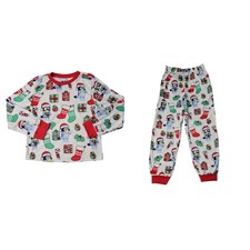 Bluey Family Sleep Kids 2-Piece Cozy Velour Pajama Set
