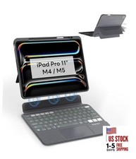 Bluetooth Keyboard Case for iPad Pro 11 inch M4/M5 , 11" iPad Pro 11" M4/M5 
