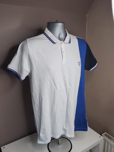 Ben Sherman Polo Shirt White & Blue Men’s Medium – Very Good Condition - Picture 2 of 13