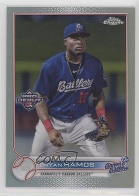 2022 Topps Pro Debut Chrome Refractor 79/99 Bryan Ramos #PDC-114 0r2f