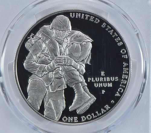 2011-P Medal Of Honor Commemorative Dollar PR69 DCAM PCGS Blue Label *4841 - Picture 4 of 5