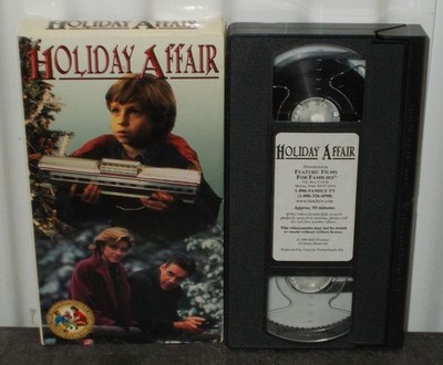 HOLIDAY AFFAIR VHS 1996 Cynthia Gibb David James Elliott RKO Pictures Christmas