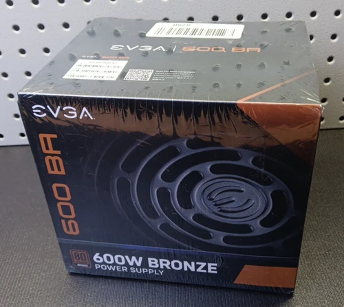 EVGA 600 BR 80 Plus Bronze 600W ATX Non-Modular Power Supply - Black (bn)