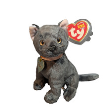 Ty Beanie Baby Arlene the Cat Garfield Movie Collection Grey Plush Stuffed Toy