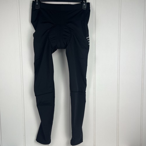 Santic Women's Black Cycling Pants - Size Medium Padded, Breathable, Reflective - Bild 3 von 13