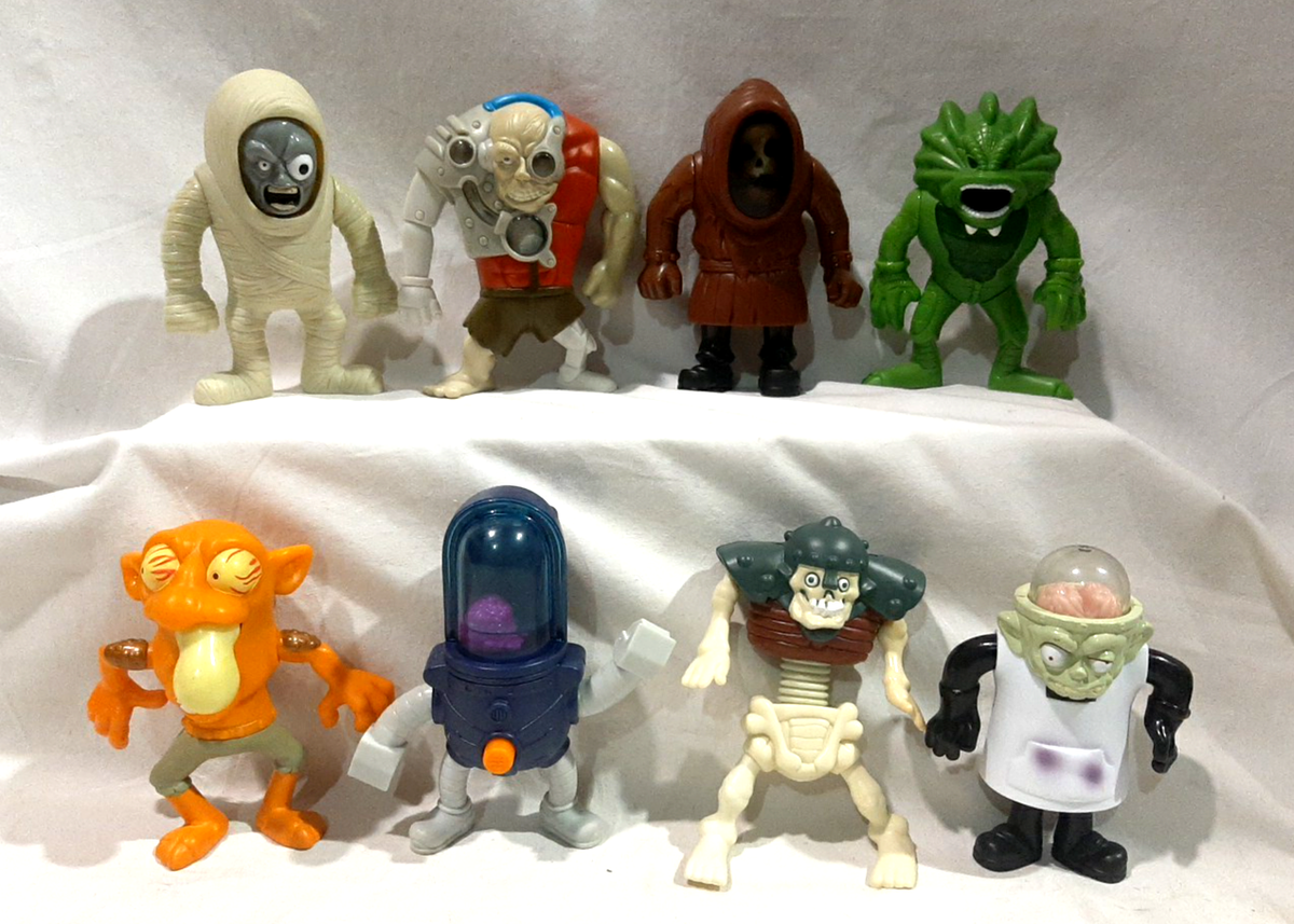 2003年 PODOLLYキャラクター スグル～ミ～ ストラップ3個セット MCDONALDS 2003 STRETCH SCREAMERS HAPPY MEAL SET WITH RARE #3 & #5