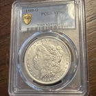1889 O PCGS AU50 Morgan Silver Dollar $1 US Mint Coin 1889-O AU-50