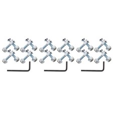 24-teiliges Skateboard-Montageset &ndash; Standard-Achsenschrauben- und Mutternset,
