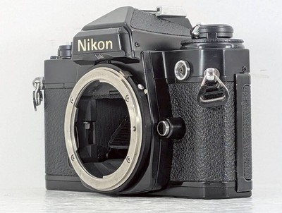 [Exc+5] Nikon FE 35mm SLR Film Camera Body Black from JAPAN