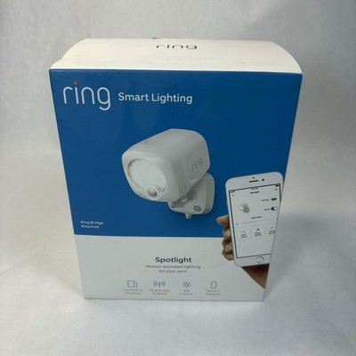 Ring Smart Lighting LED Spotlight Battery Powered - White