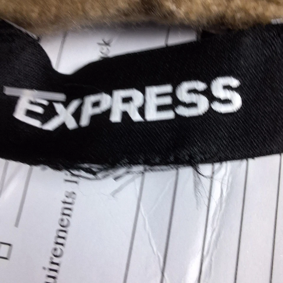 Suéter Express Para Hombre Mediano Marrón Lavado en Arcilla Sudadera con Capucha Pullover Tejido Manga Larga 2022 Foto 3 de 4