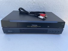 Toshiba W422 VHS VCR Player Recorder 4 Head Hi-Fi Tested Working - No Remote
