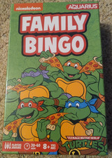 Brand New Sealed Teenage Mutant Ninja Turtles Family Bingo Game  Nickelodeon 