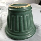 ROSEVILLE POTTERY MATTE GREEN JARDINIERE 4"h X 5" PLANTER — photo 2
