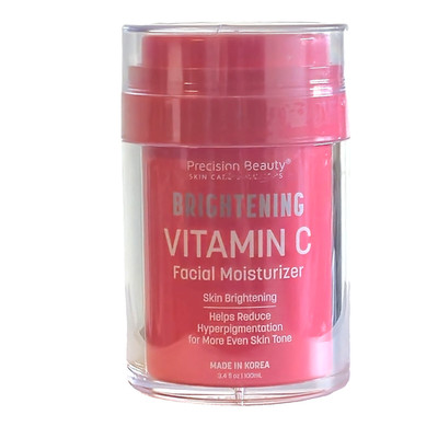 Precision Beauty Vitamin C Gesichtsfeuchtigkeitscreme 100ml gleichmäßiger Hautton Neu & Versiegelt