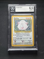 BGS 6.5 Chansey 3/102 Set Base Holo Carta Pokemon WOTC 1999-2000 4° Stampa - Come Nuovo