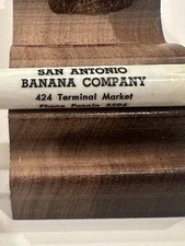 Vintage Red Point Mechanical Pencil “San Antonio Banana Company” 4 Digit Phone #