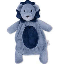 Bella Tunno Big Buddy Leo Lion Blue Lovey Soother Blankie Soft Easy Carry NWT