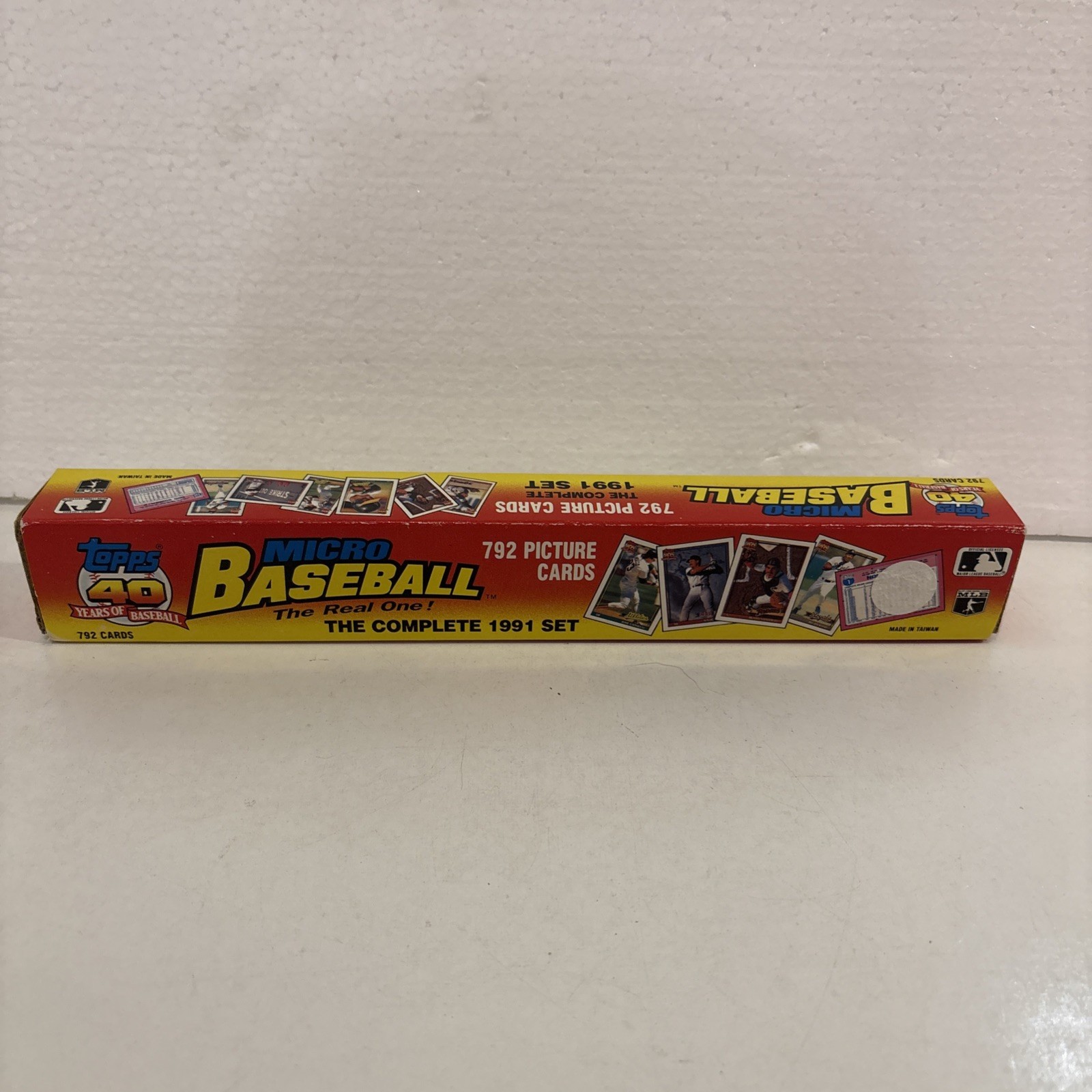 1991 Topps Micro Mini Baseball Card Set 40 Years  Of Baseball
