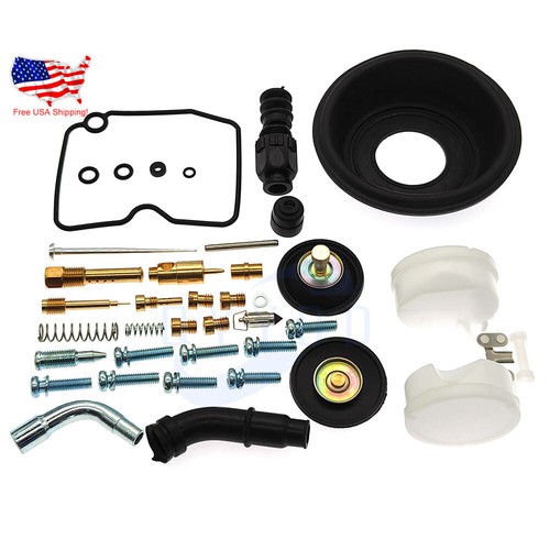 New For Arctic Cat DVX 300 Arctic Cat 350 366 400 Carburetor Rebuild Repair Kit - Foto 2 di 6