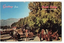Greetings from Death Valley, Furnace Creek Ranch Postcard VTG AUC2.