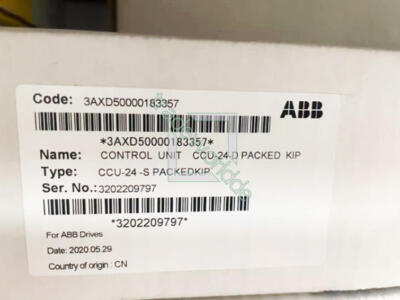 1PC NEW ABB CCU-24-S IO control board