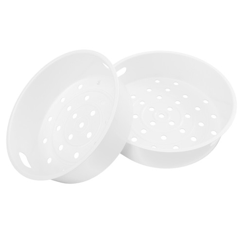 2 Pcs Steamer Basket for Rice Cooker Vegetable Food Containers