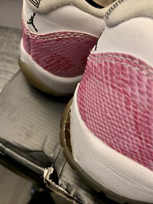 jordan 11 pink snakeskin gs