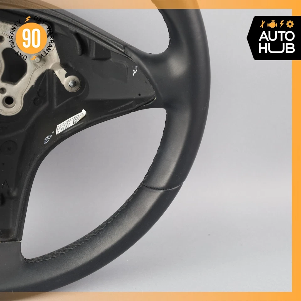 09-11 Mercedes R171 SLK300 SL550 CLS550 спортивный руль наппа черный OEM - Изображение 4 из 4